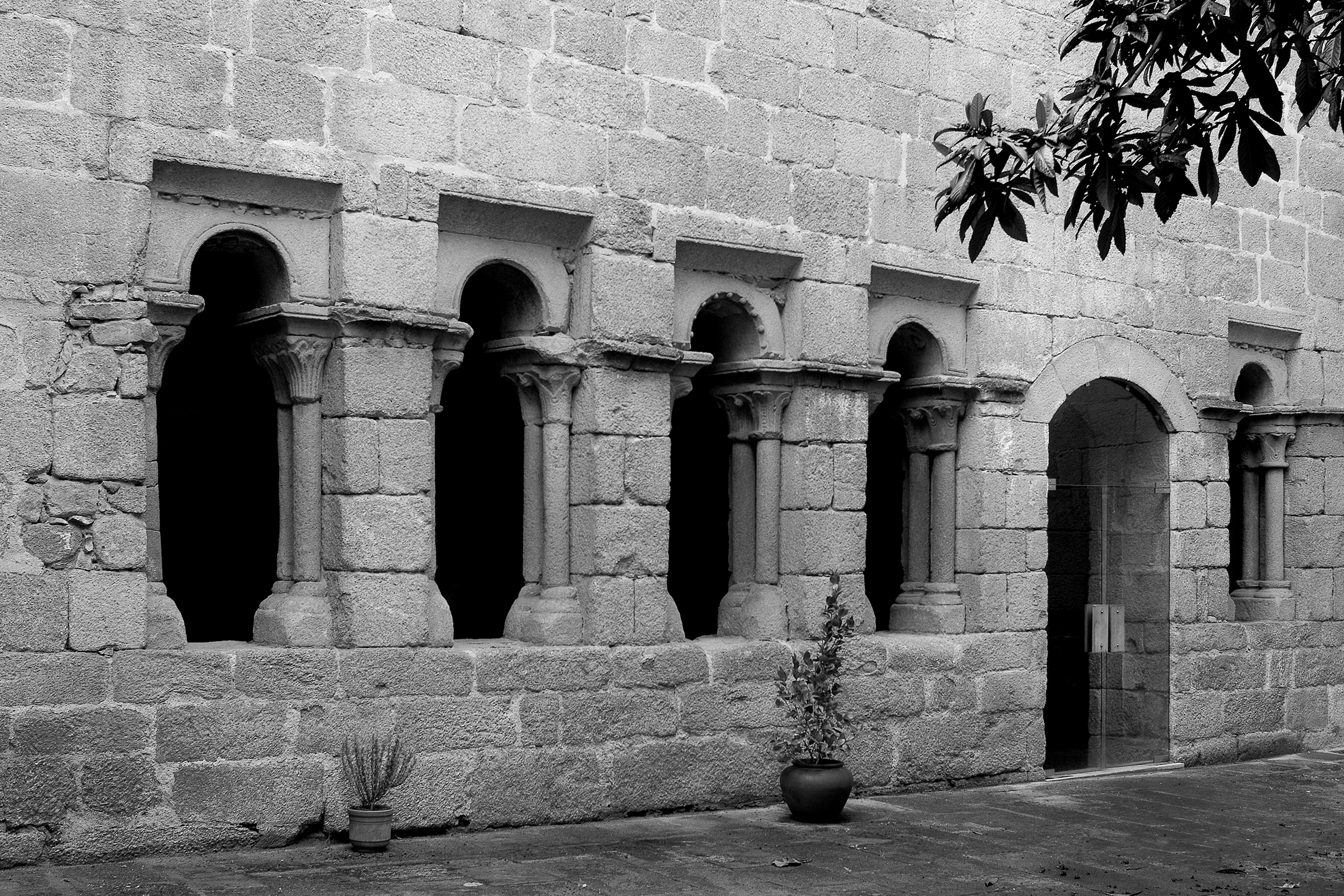 Vista do claustro