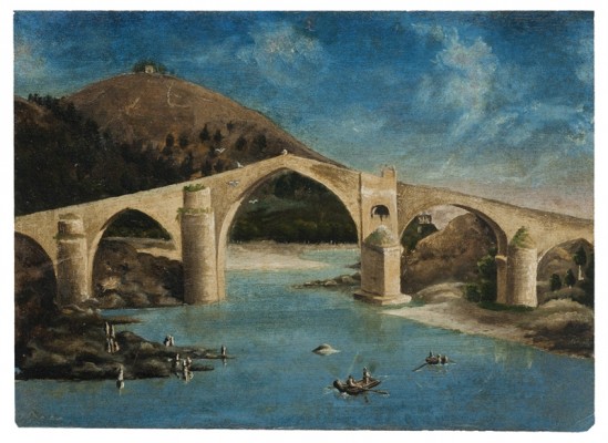 Paisaxe da ponte de Ourense. Antonio Cendón