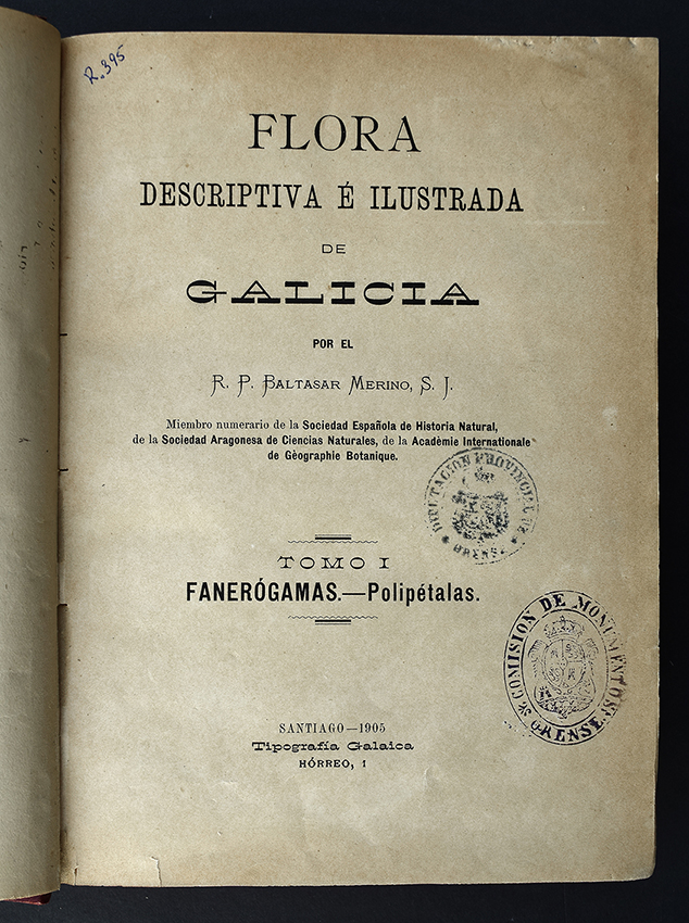 Flora descriptiva e ilustrada de Galicia