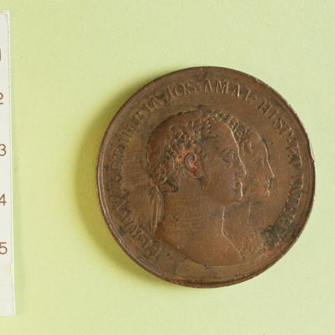 Esponsais de Fernando VII e María Xosefa Amalia de Saxonia