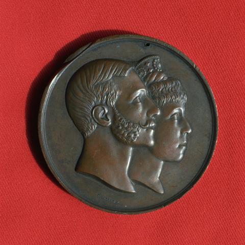 Esponsais de Afonso XII e Mª Cristina