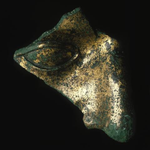Rostro de estatua romana