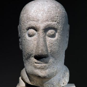 Cabeza de guerreiro. Rubiás, Bande