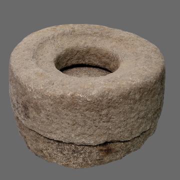 Muíño circular. Conxunto arqueolóxico-natural de Santomé