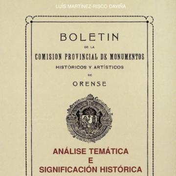 Análise temática e significación histórica do ‘Boletín de la Comisión Provincial de Monumentos Histó